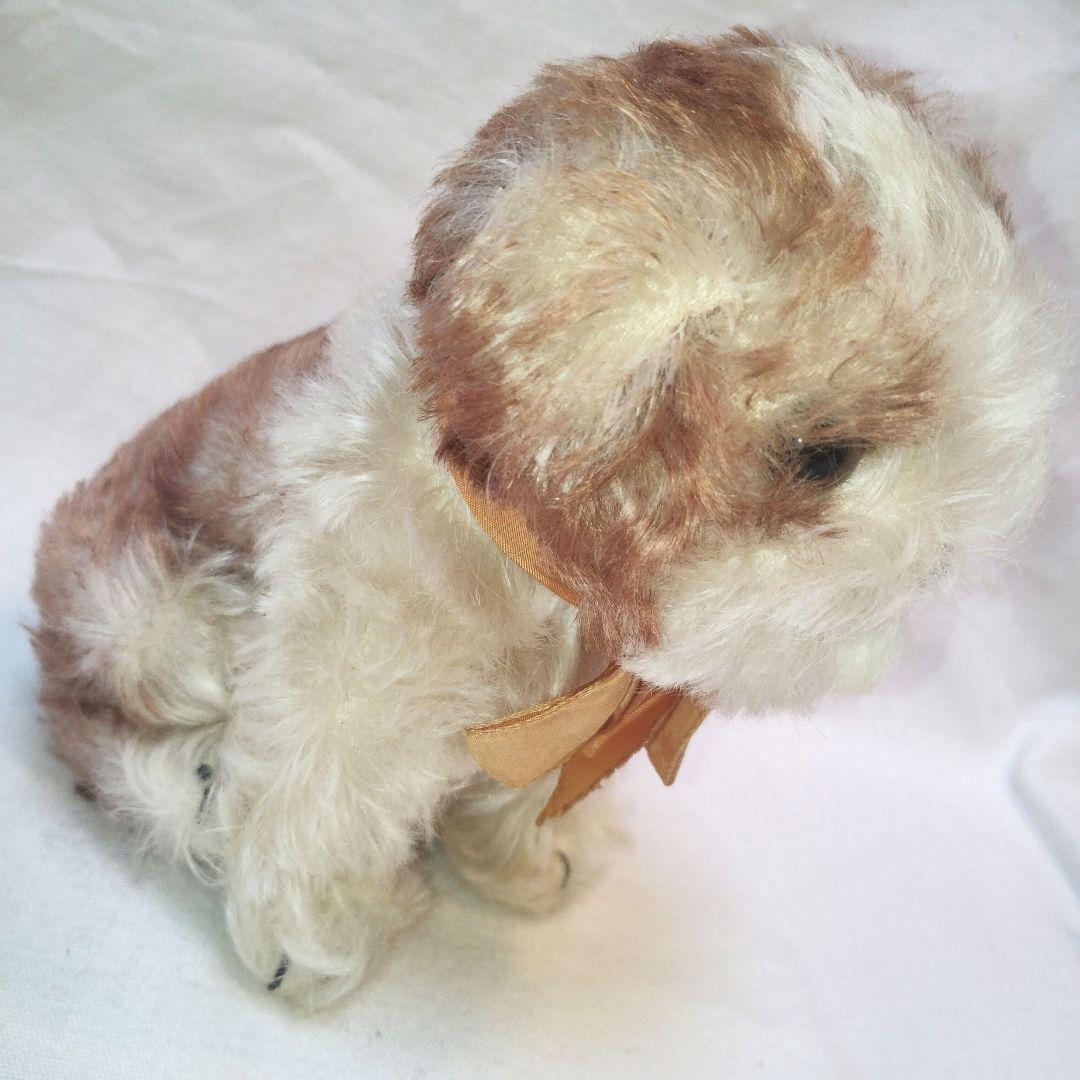【アンティーク】シュタイフ　犬のぬいぐるみ　Molly Puppy　Steiff