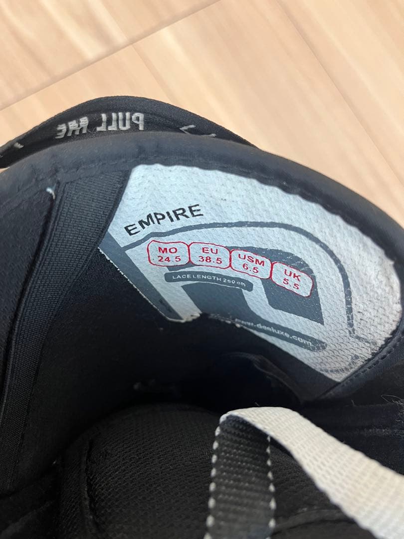 deeluxe empire スノーボードブーツ　インソール有　ウェアセット