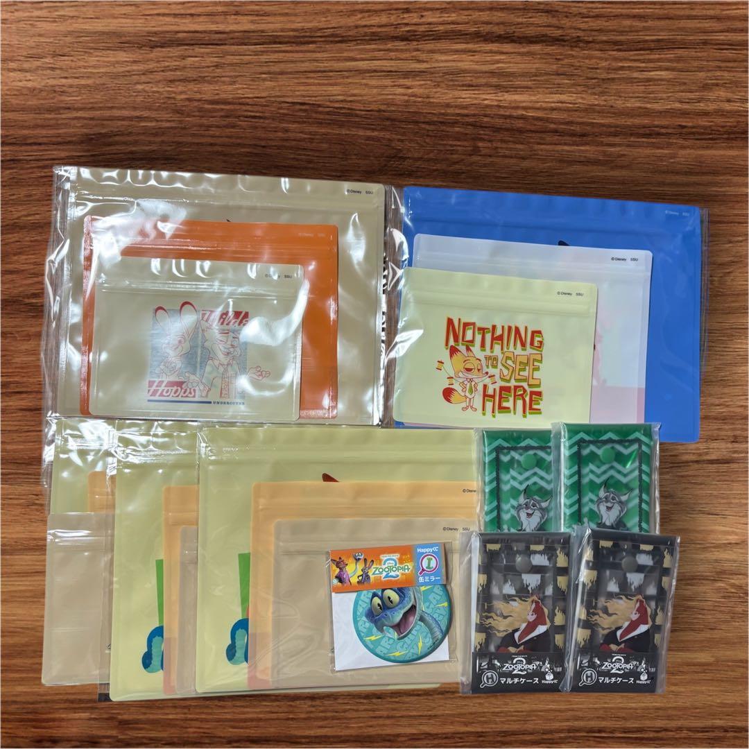 ズートピア2 ハッピーくじ　A賞ポスターフィギュア　ラスト賞　他賞10点セット