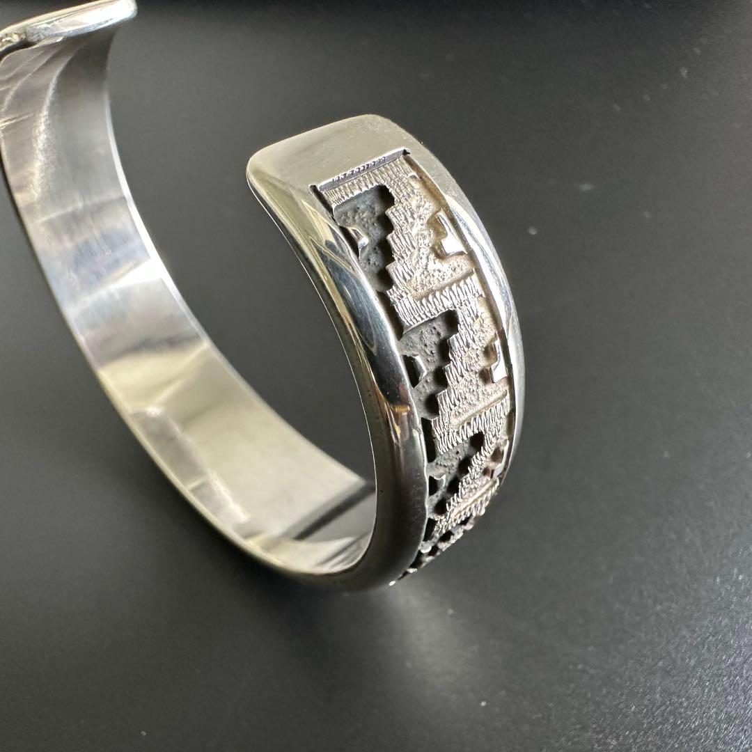 Navajo Dan Jackson オーバーレイバングル 20mm幅