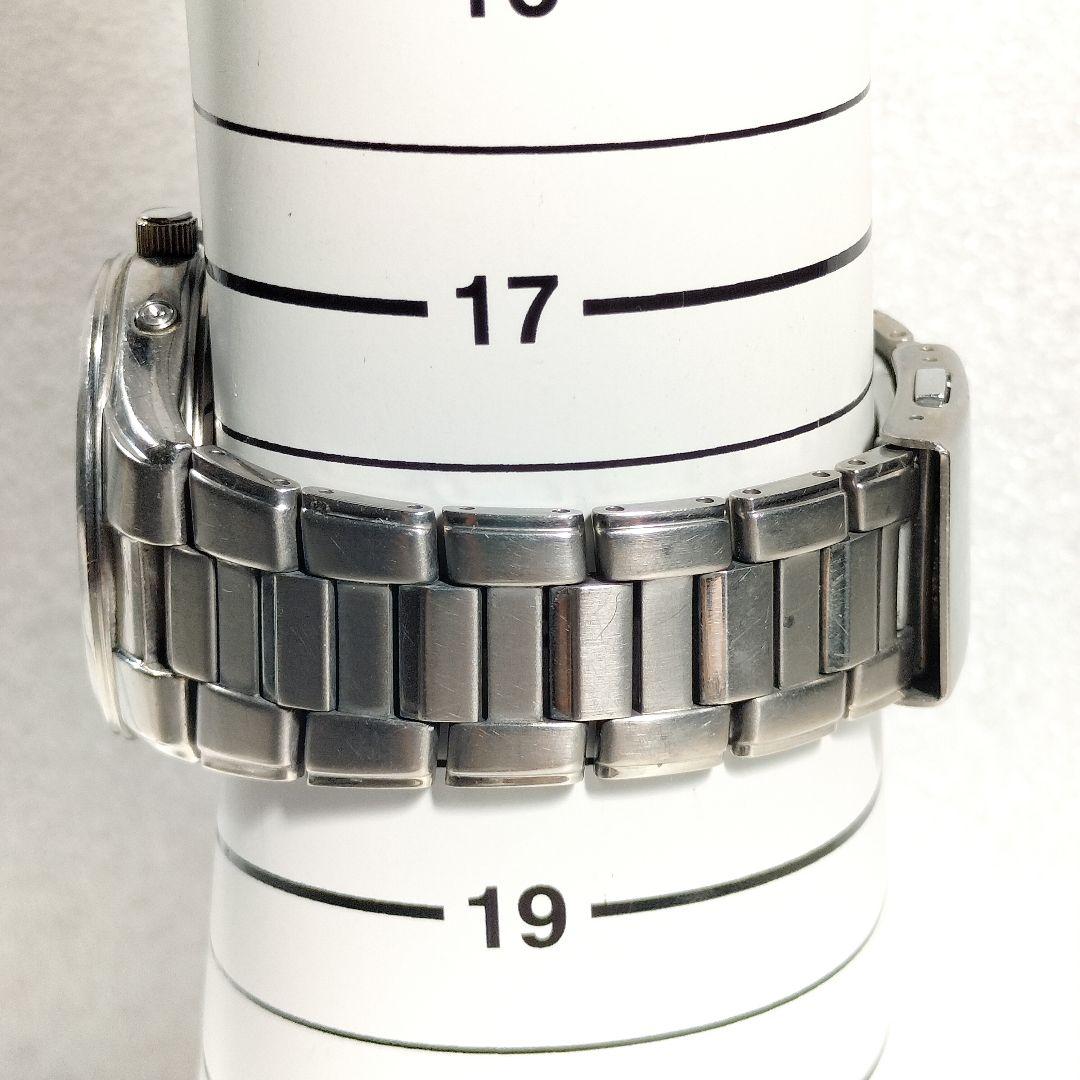 セイコーメンズ腕時計　電波ソーラー　チタン製　日本製　7B22-0AD0 稼働品