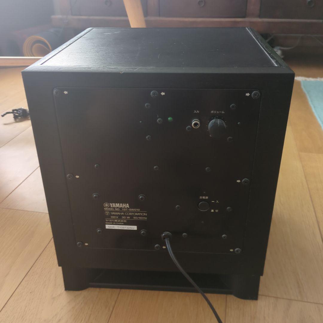 Yamaha サブウーファー 黒 YST-SW010