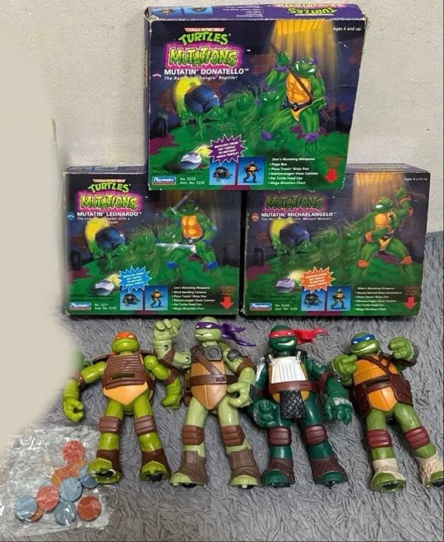ミュータントタートルズ ミューテーションズフィギュア　ピザハウスバトルセット ミュータントタートルズ ピザハウス バトルセット ミニタートルズ