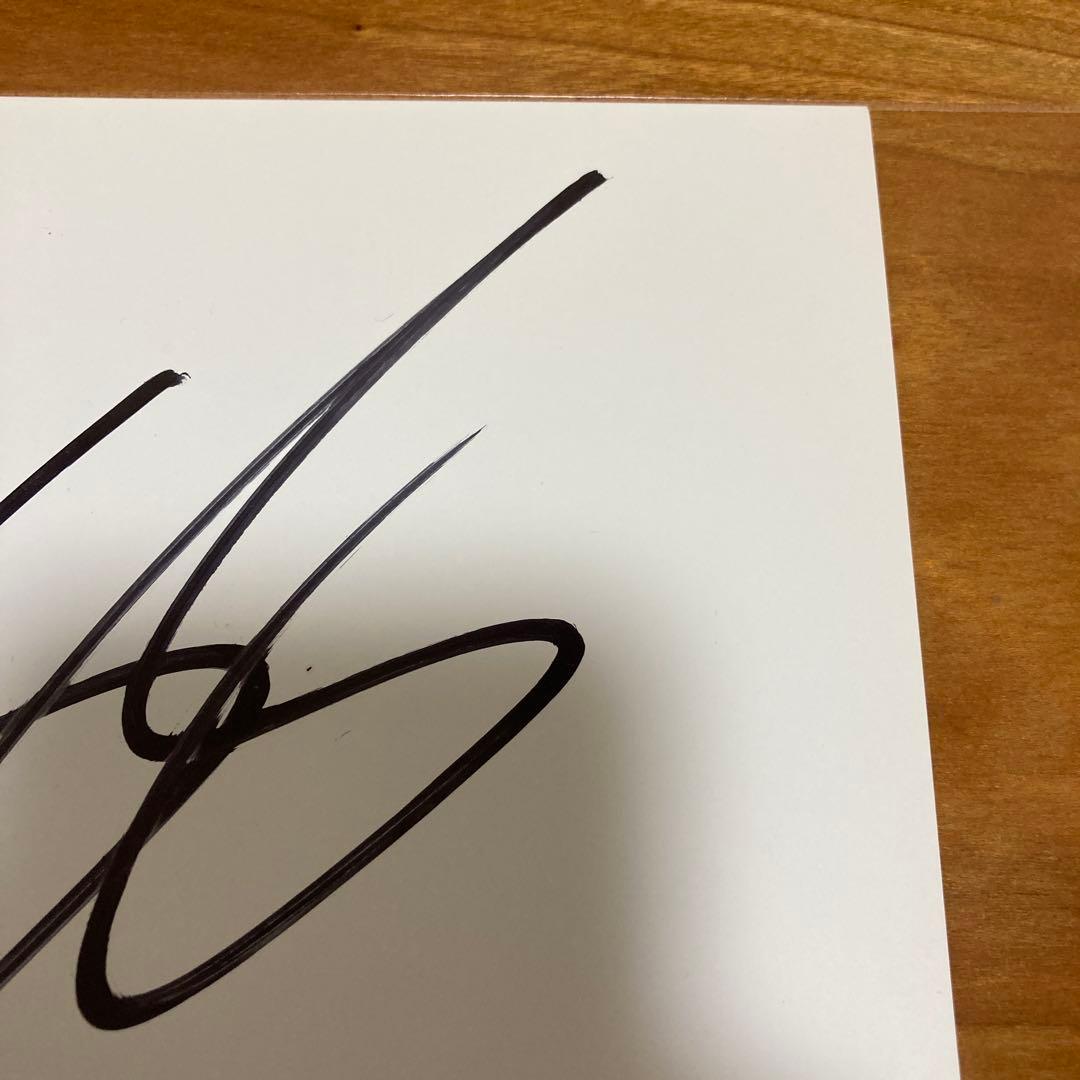 HARDCORE SUPERSTAR 全メンバー　直筆サイン