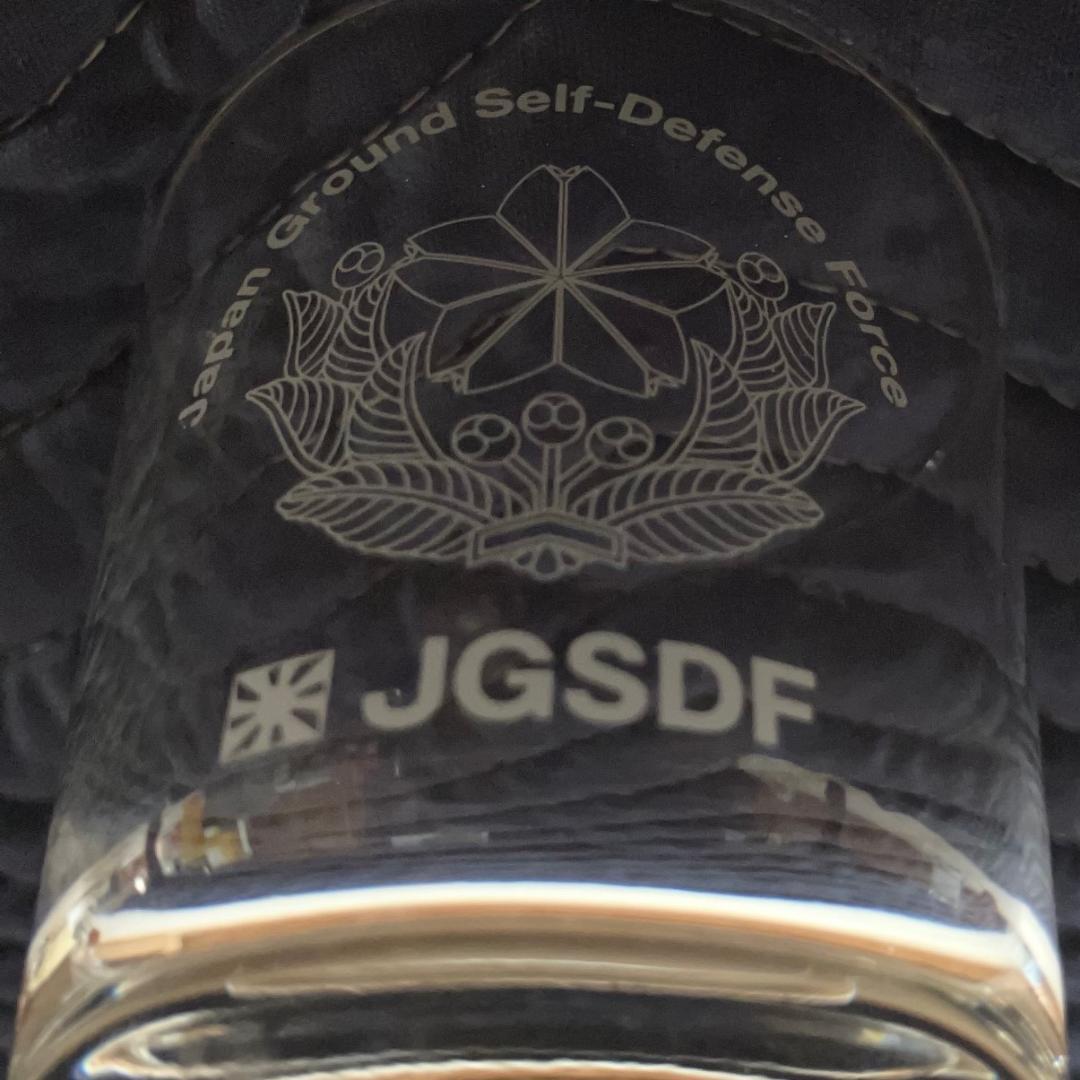 オリジナルロックグラス「陸上自衛隊・海上自衛隊・航空自衛隊」３点セット・希少品