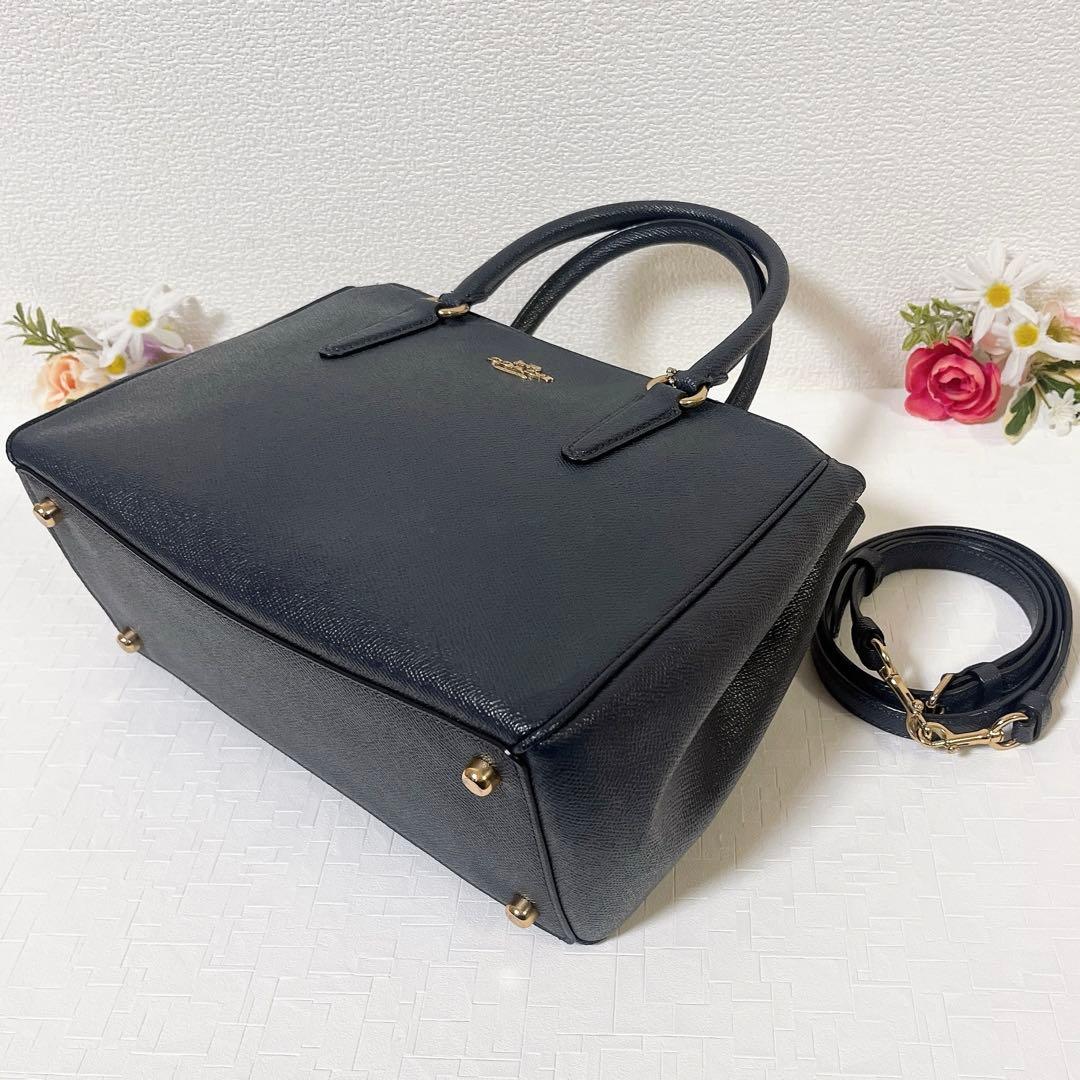 【極美品】COACH コーチ ショルダーバッグ 2WAY ハンドバッグ チャーム