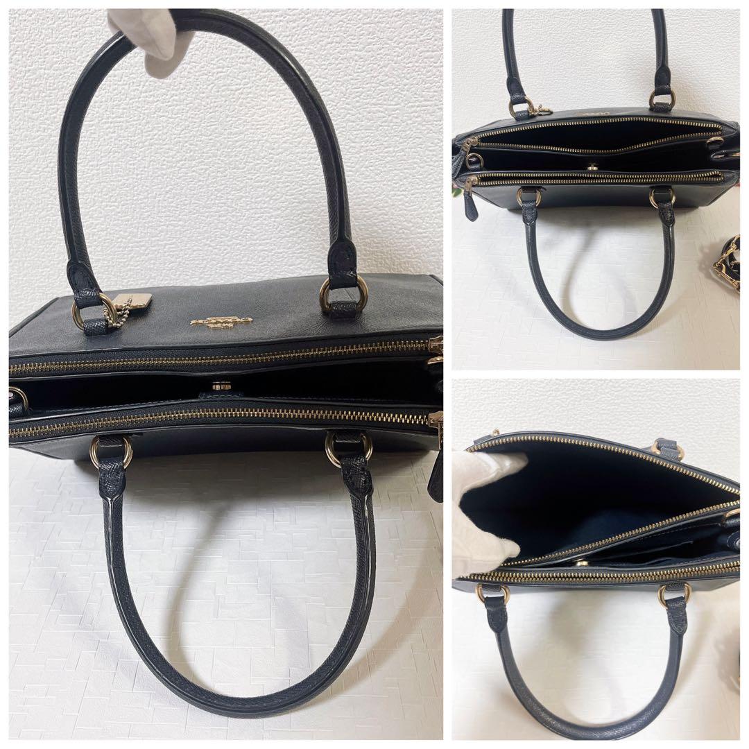 【極美品】COACH コーチ ショルダーバッグ 2WAY ハンドバッグ チャーム