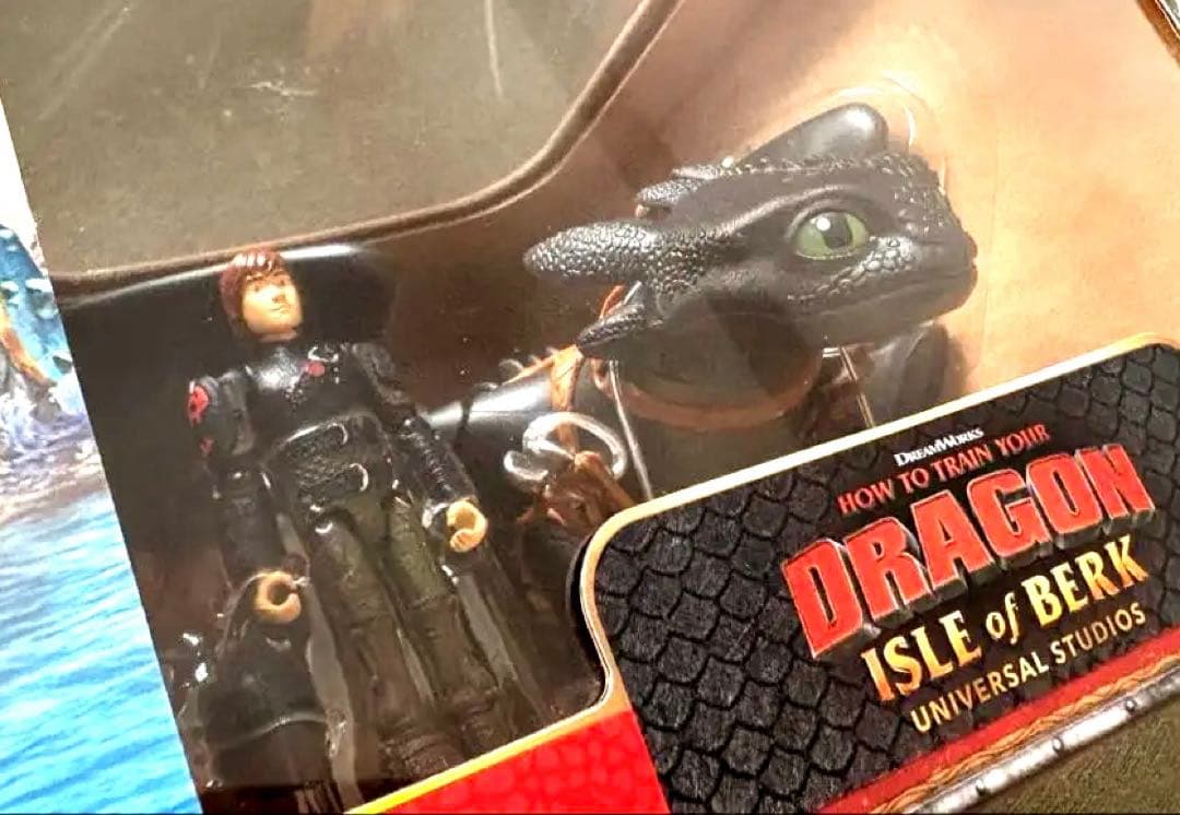 ヒックとドラゴン トゥース＆ヒック フィギュア　ユニバーサルスタジオ限定