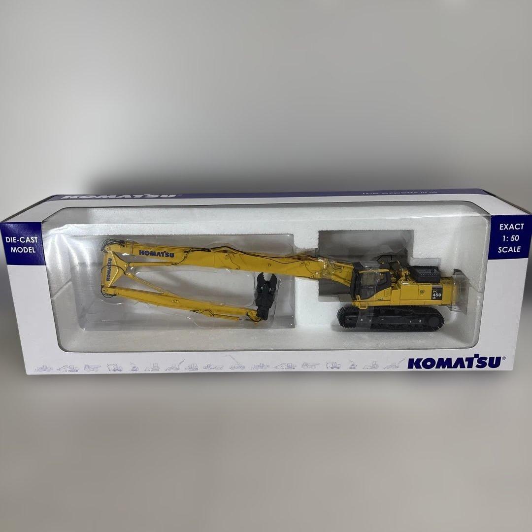コマツ　PC450LCD解体機ダイキャストモデル 1:50 ユニバーサルホビー コマツ PC450LC 解体仕様 1/50 ユニバーサルホビー