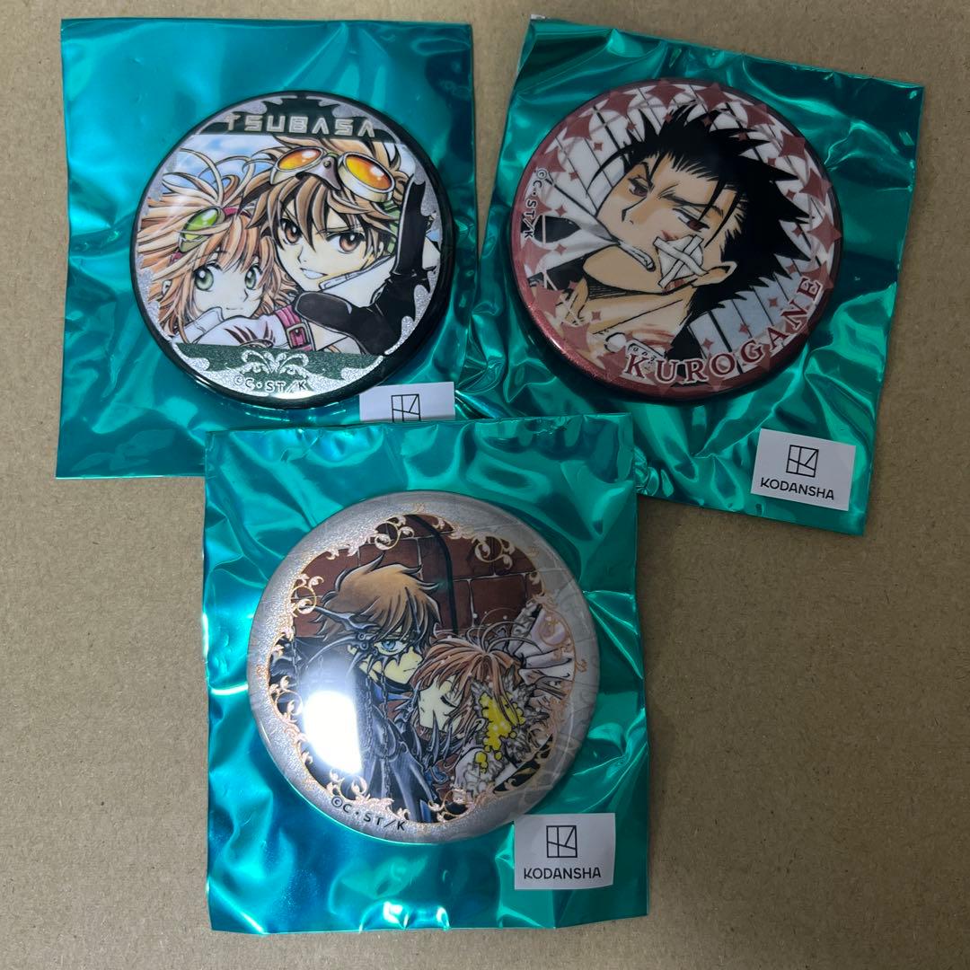 CLAMP マルイツバサキラキラ缶バッジ8点セット