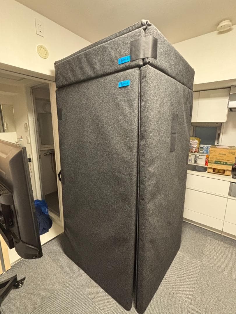 【都内引取限定】防音VERY-Q VQ910 マイクスタンド2本付