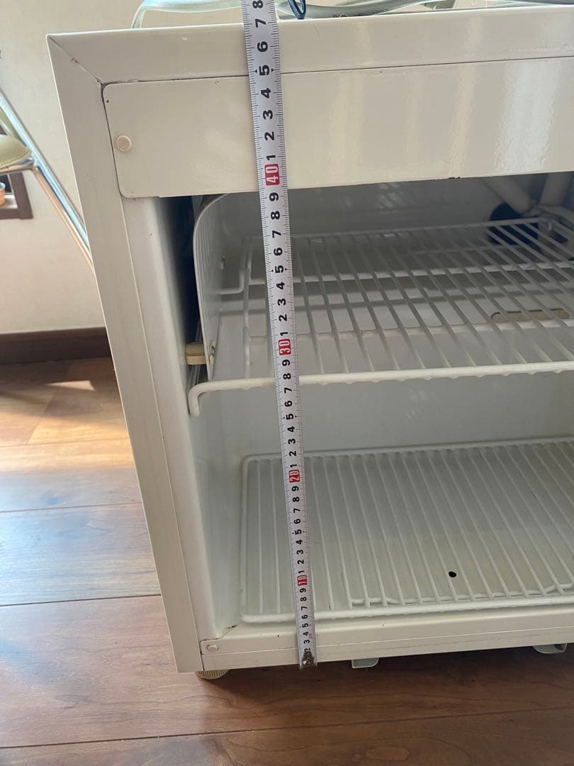 サンヨ小型冷蔵ショーケース冷凍にもOK-10℃今は販売してない かなりめじらしい