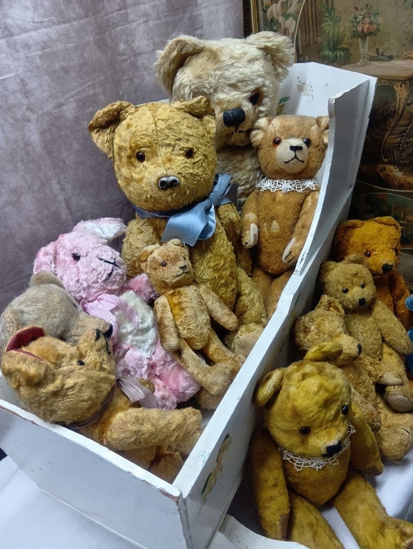 ♥ドイツからやって来た雰囲気のある　アンティーク　テディベア♥