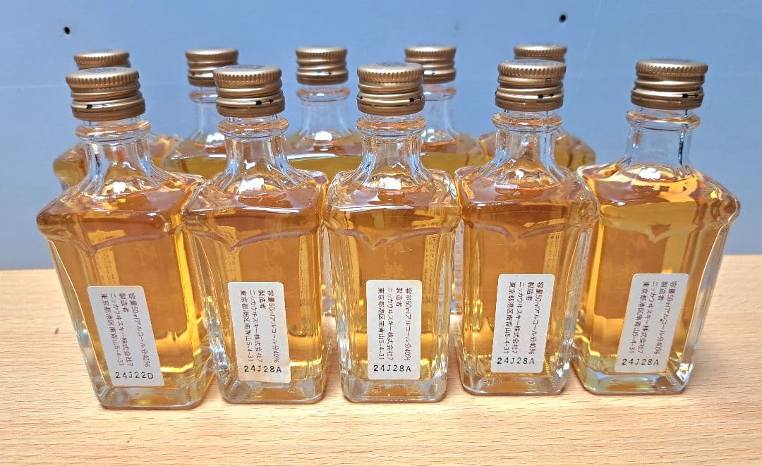 竹鶴 12年 ウイスキー 50ml 10本セット - メルカリ