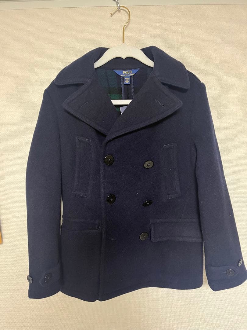 【新品未使用】タグ付きRalph Laurenキッズ用ピーコート 新品未使用】タグ付きRalph Laurenキッズ用ピーコート