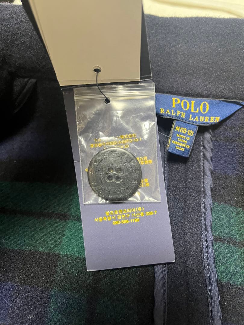 新品未使用】タグ付きRalph Laurenキッズ用ピーコート