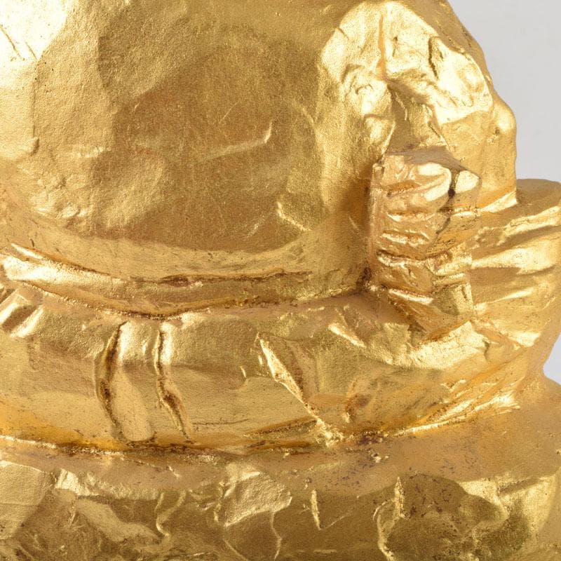 北村治禧作 古銅鍍金 福寿恵比寿像 限定130/400 共箱 M 8589A