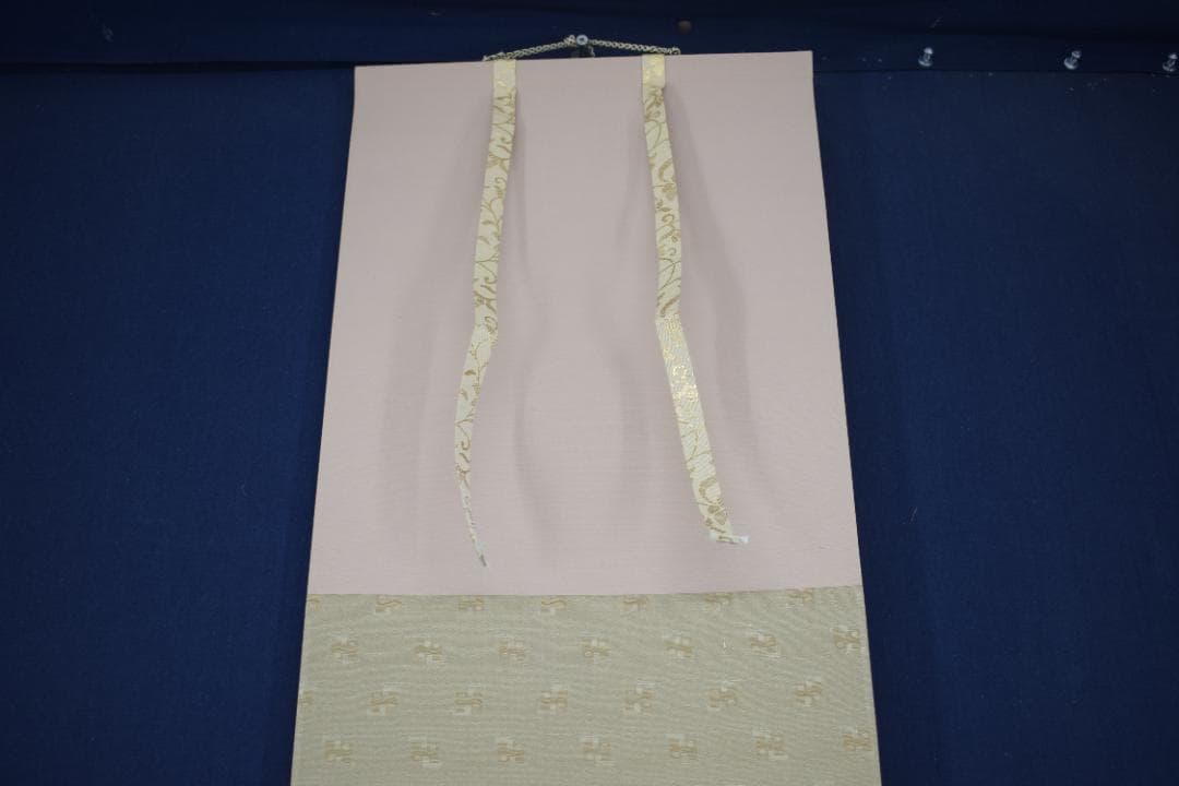 真作】溝口雨塘/竹に雀図/掛軸☆宝船☆Y-496 JM