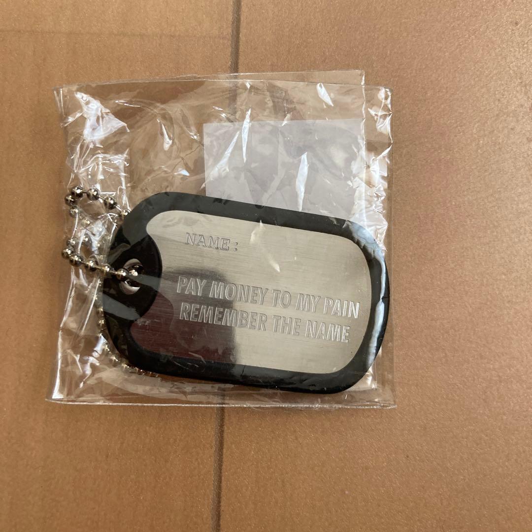 pay money to my pain✖️RIZE ドッグタグセットpay money to my pain