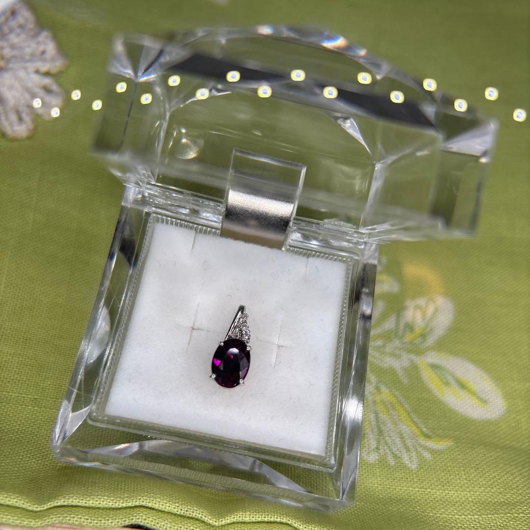 ピンクサファイア ダイヤモンド ペンダントヘッド PT900 ピンク