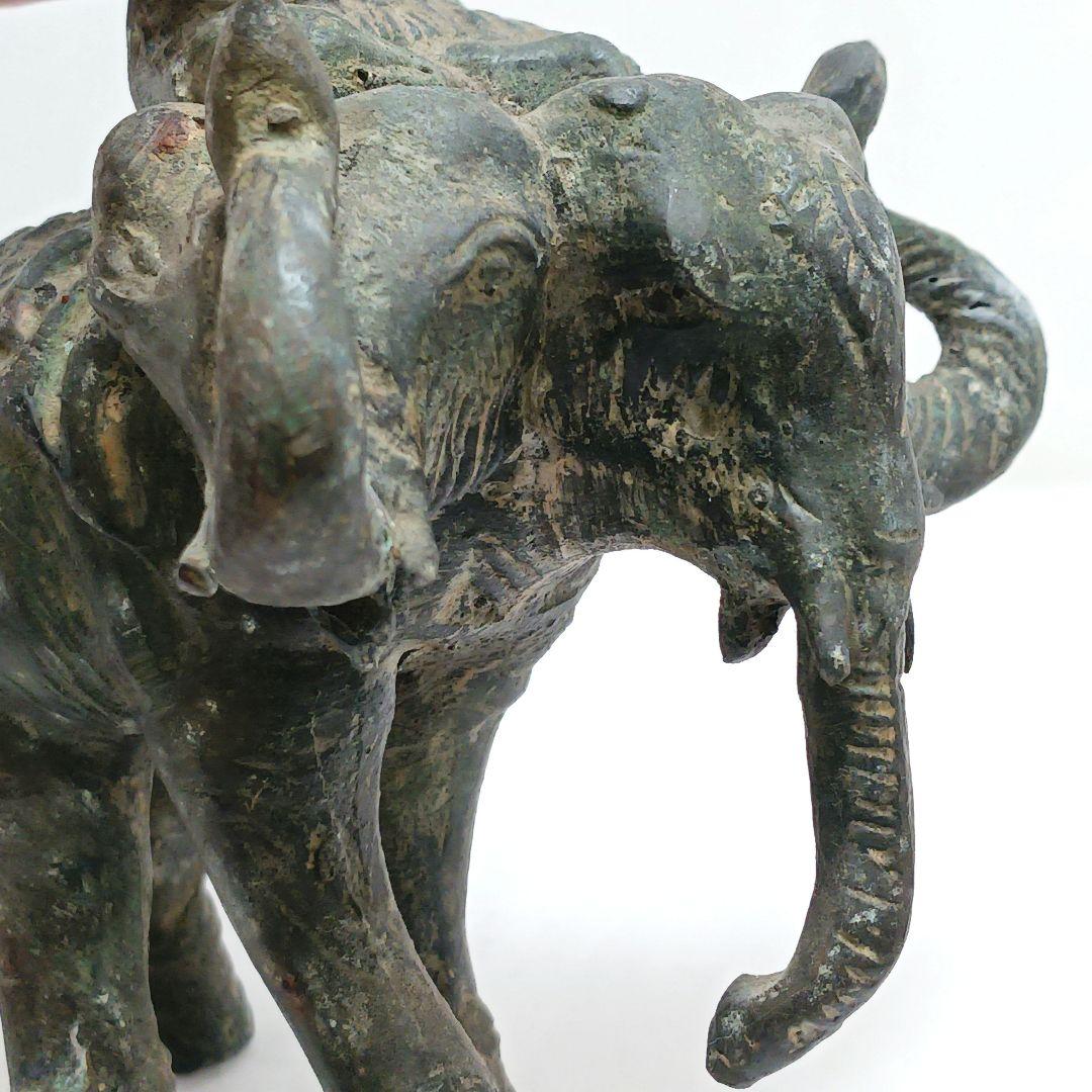 Y3122-63 銅製 チベット仏 仏像2体セット　TTT