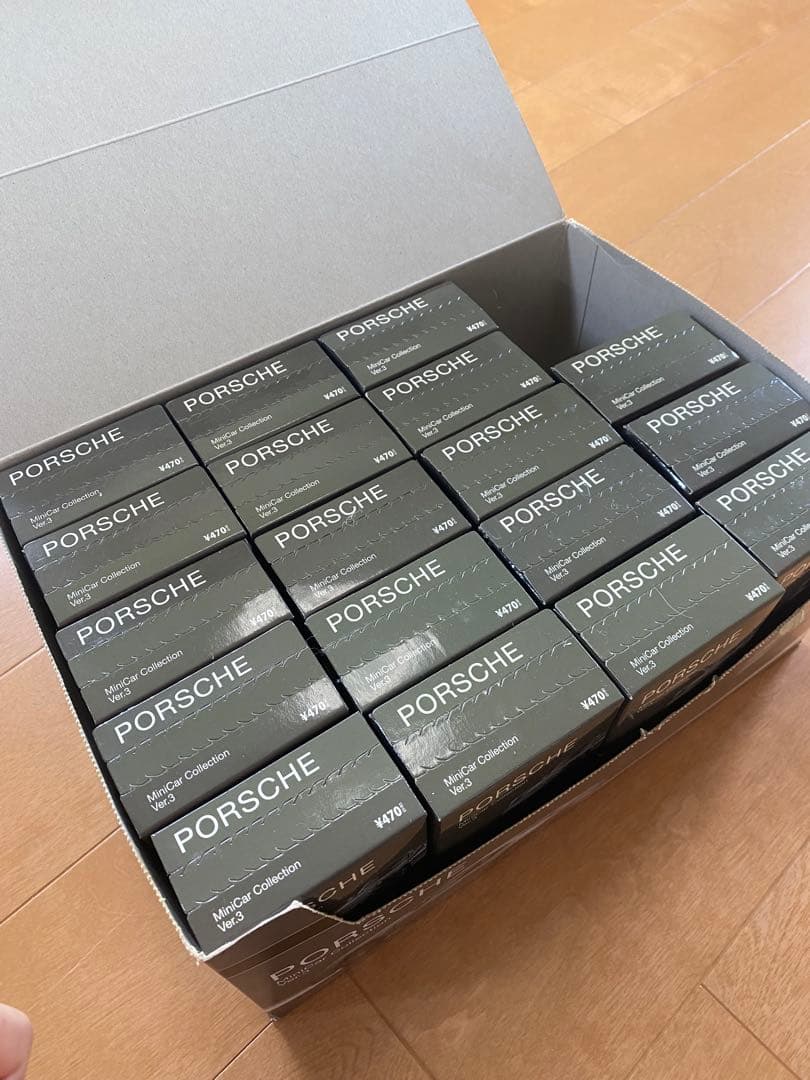 【新品激レア】京商ポルシェミニカーシリーズIIIカード付きお宝貴重コレクター外車