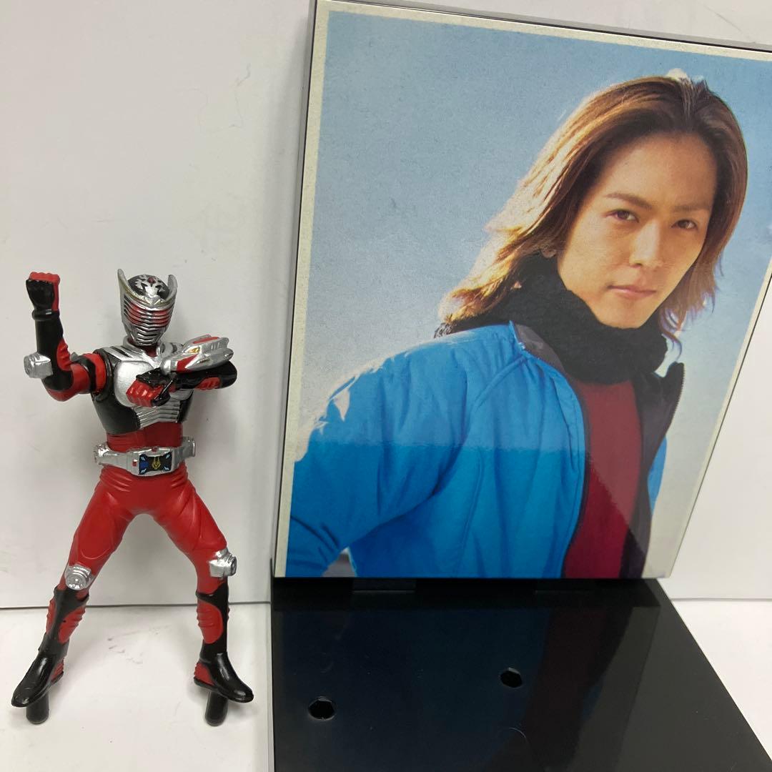 激レア☆仮面ライダー龍騎☆俳優写真パネル&フィギュア　４種セット　非売品