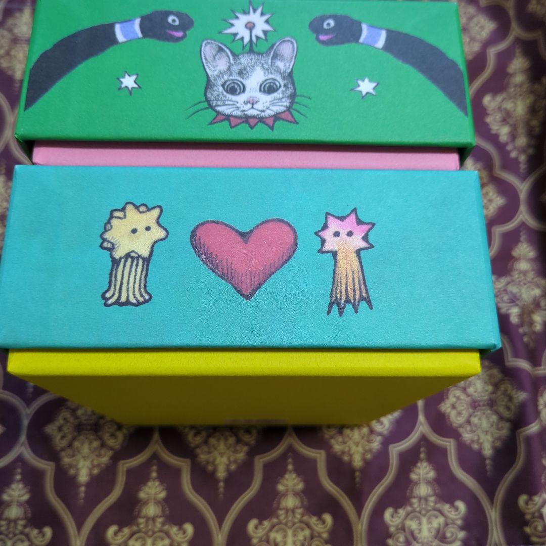 おまけ付 ヒグチユウコ BOX ボリス雑貨店 BOX小さな画集4個 ちいさな