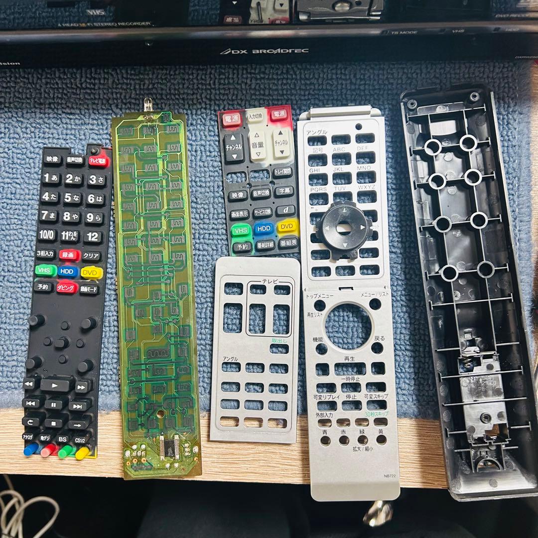 DXアンテナ DXRW250 VHS複合レコーダー　分解メンテナンス済み