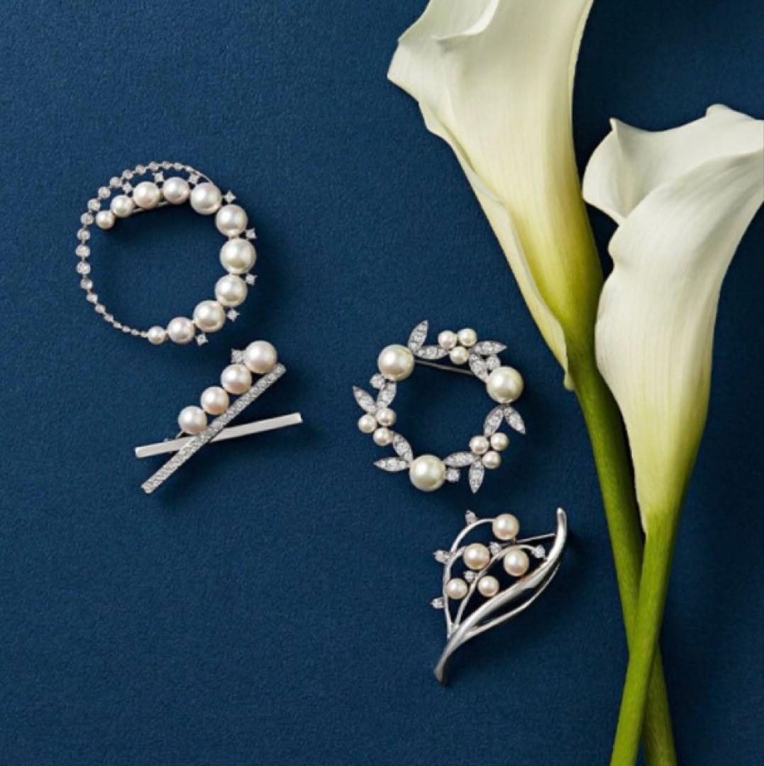 ☆VERY掲載☆ ヴァンドームブティック 貝パール ブローチ