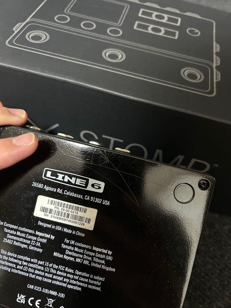 LINE6 HX stomp（ラインシックス）