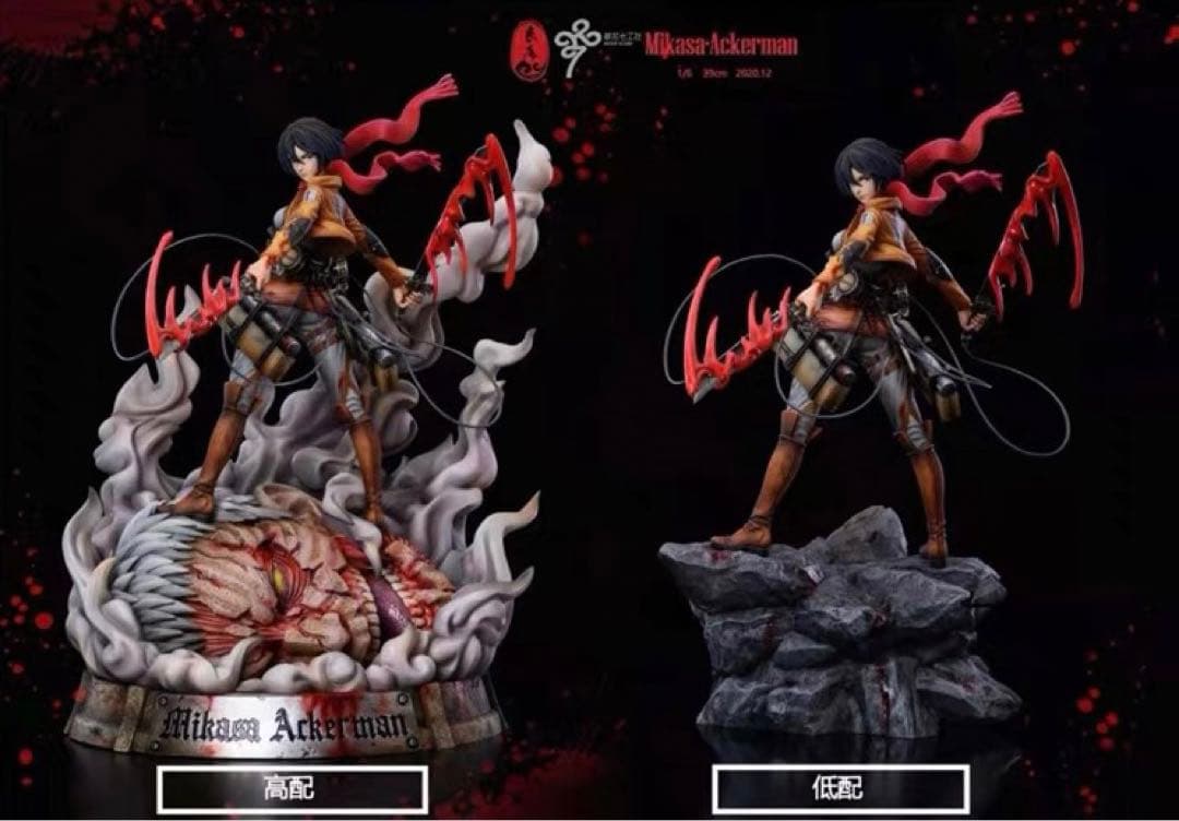 進撃の巨人 ミカサ フィギュア ガレージキット