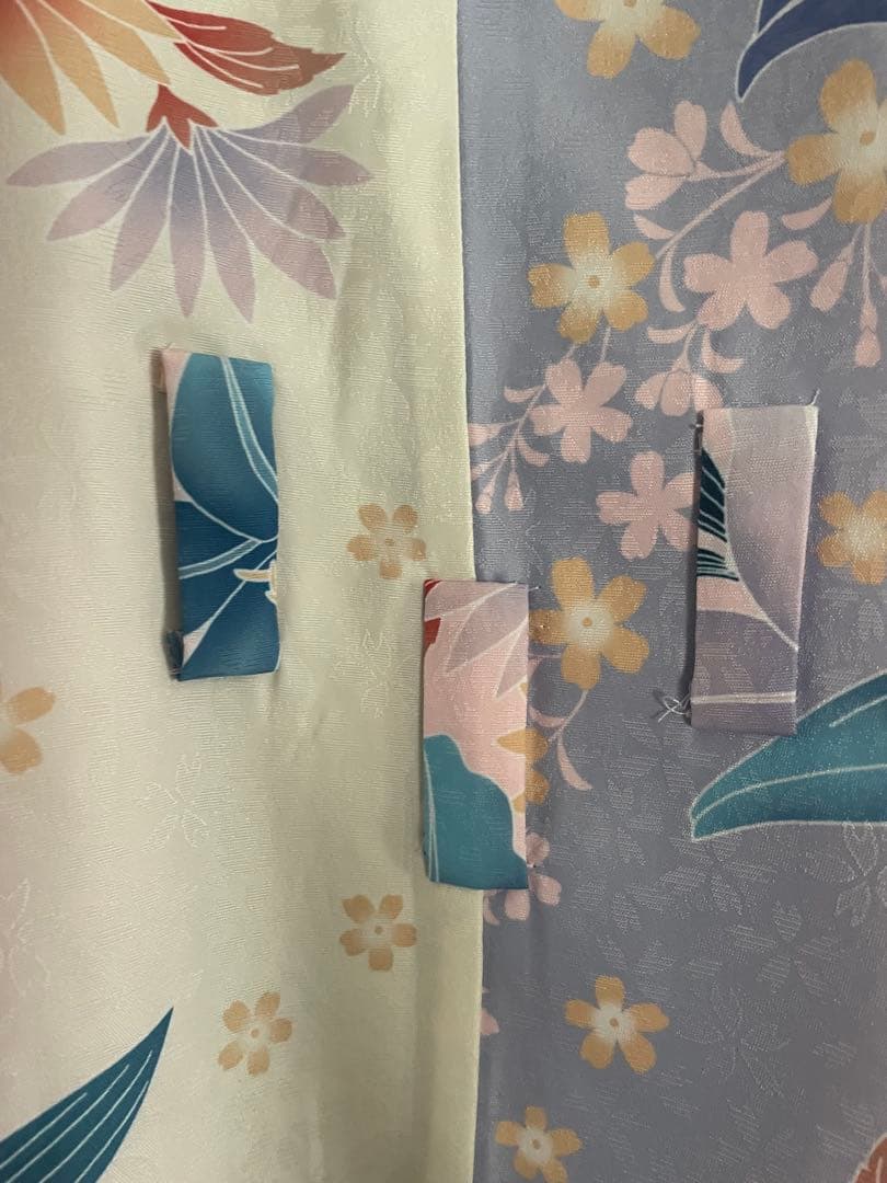 小学生卒業式　袴セット ピンク紫花柄 160cm 京越