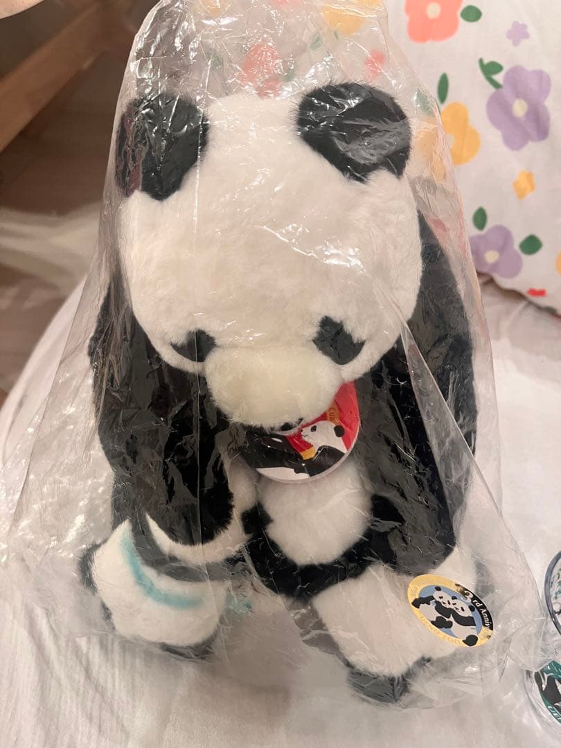 上野動物園　パンダ　シャオシャオ・レイレイぬいぐるみ　タンブラー