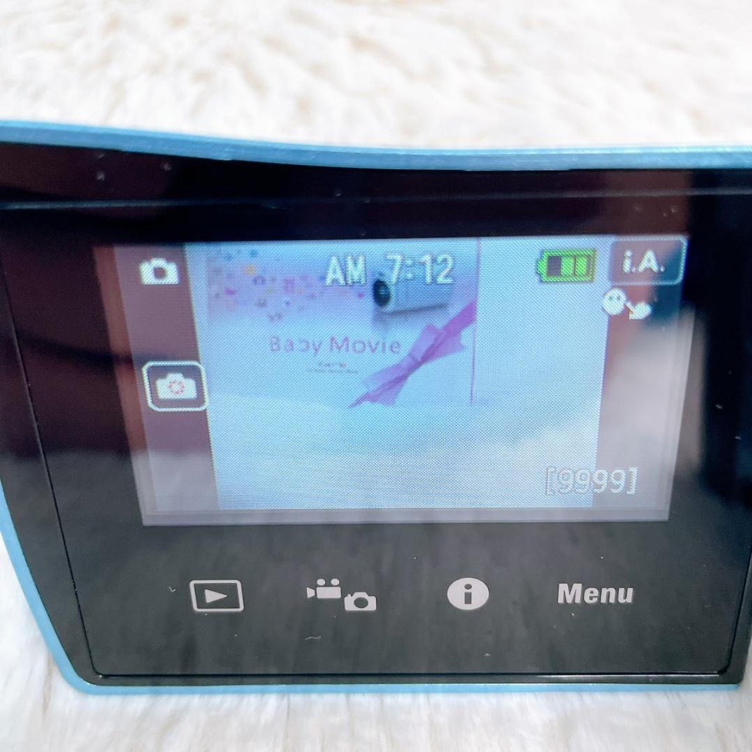 【極美品】 JVC BabyMovie GZ-N5 ブルー 内蔵メモリー32GB