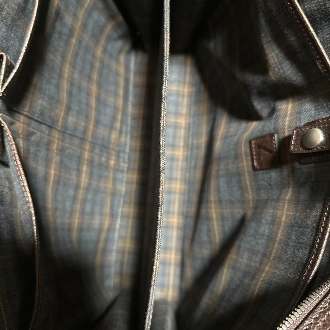 土屋鞄　アルマスバッファローブリーフ　トラッドブラウン