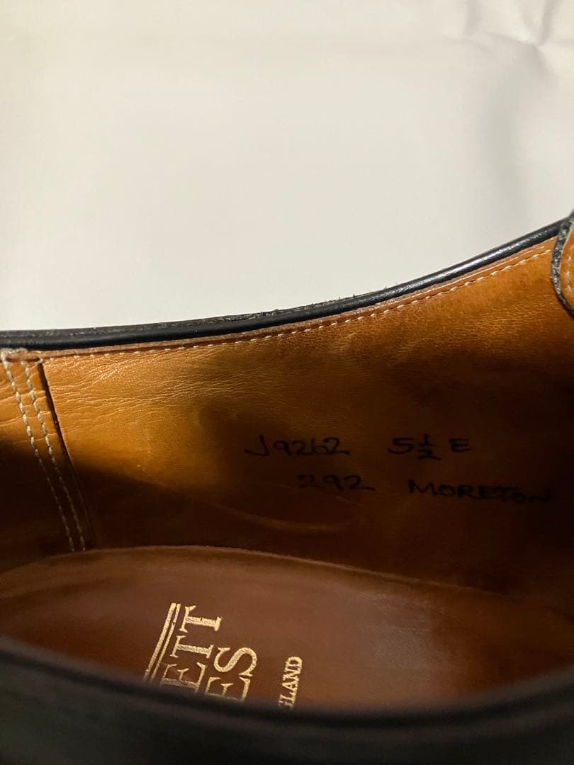 Crockett & Jones Moreton ブラック 5 1/2E