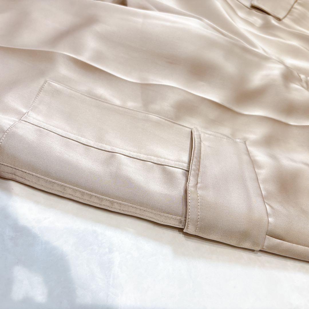 Apuweiser-riche リラクシーワークサテンパンツ ズボン XS