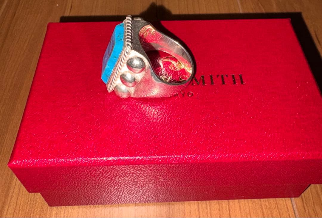 larry smith 6POINT turquoise #25.5号　美品