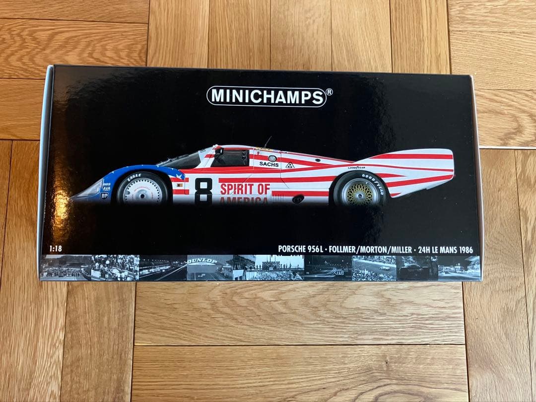 未開封 1/18 MINICHAMPS ポルシェ 956L 1986 #8 2026年最新】Yahoo!オークション -1／18 ポルシェ956(ミニカー)の中古