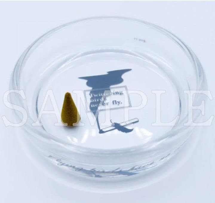 囀る鳥は羽ばたかない お香セット アクリルキーホルダー ブレンド