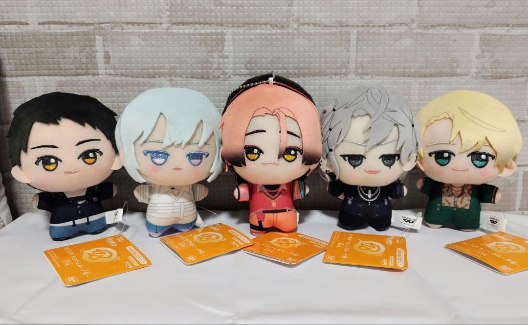 18TRIP エイトリ ちびぐるみ 夕班 全5種セット ナムコ限定