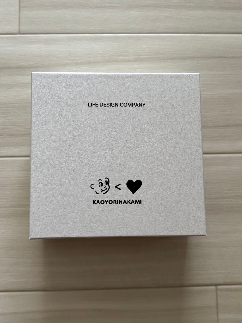 kaoyorinakami leather wallet ブラック