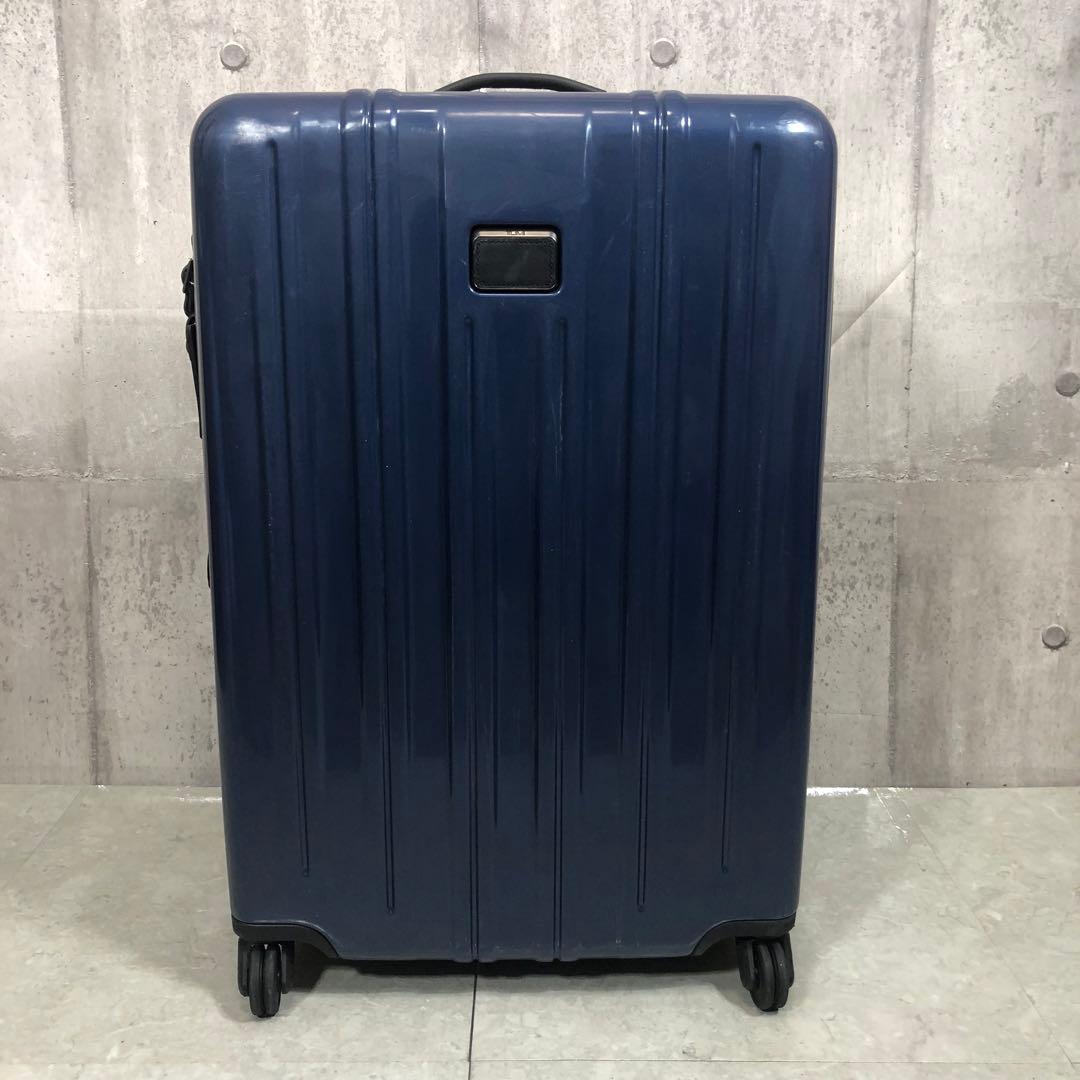 TUMI V3 スーツケース 大容量 約80L TSAロック 4輪 ブルー TUMI V3