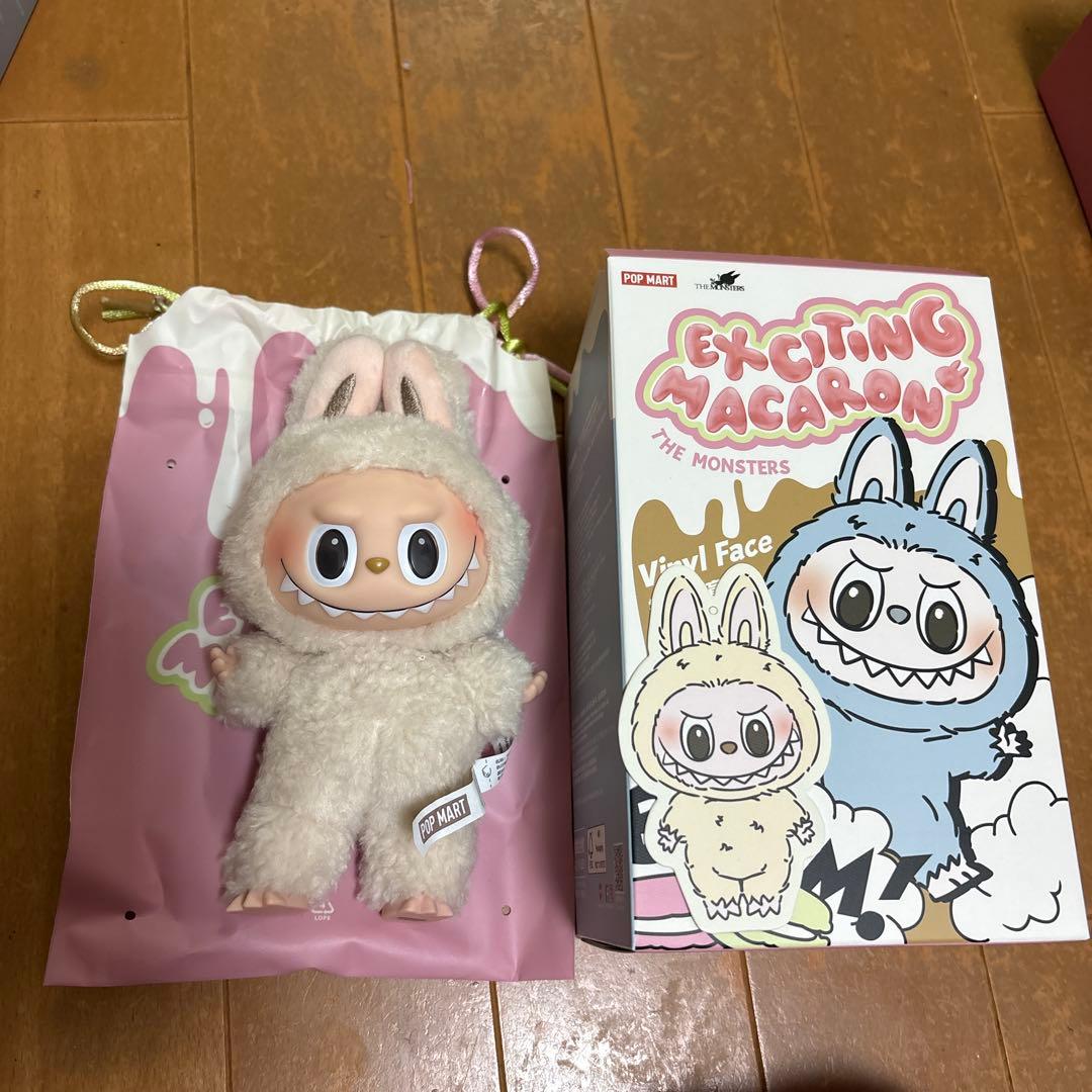 正規品定価☆POPMART ラブブ マカロン ソイミルク soy milk 白 - メルカリ