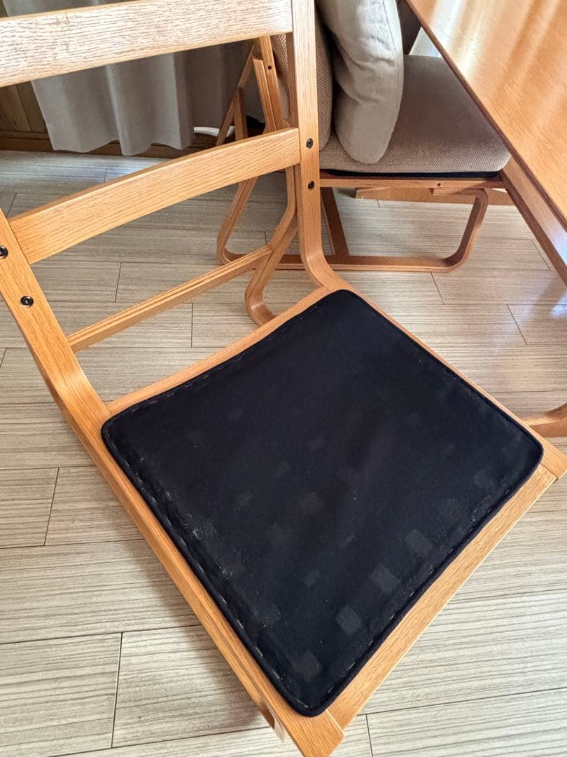 MUJI無印良品:リビングでもダイニングでも使えるテーブル＆チェア&ベンチセット