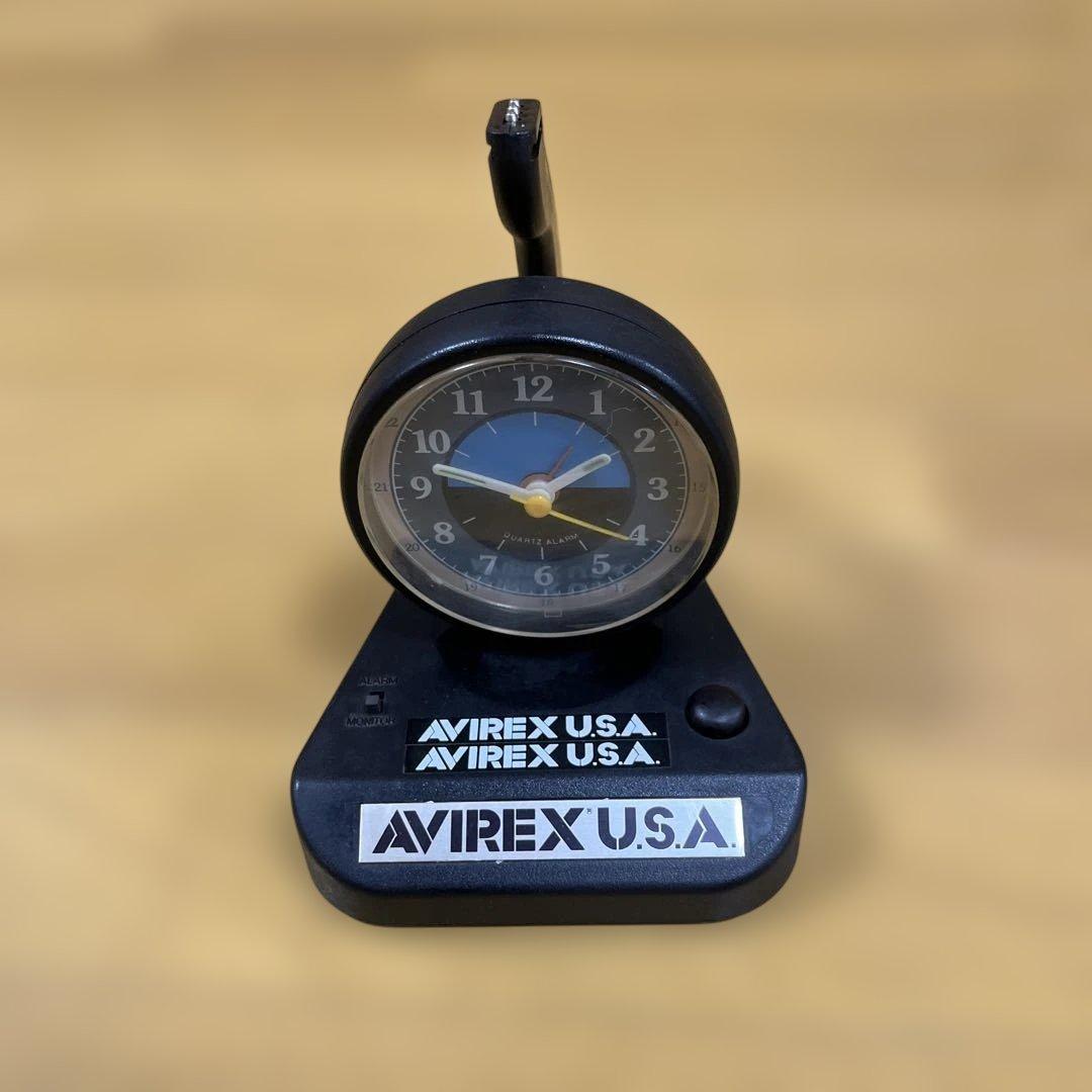 AVIREX USA B-17 モデル 戦闘機 時計 音声付き