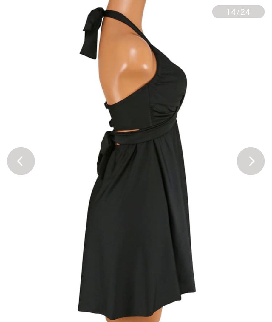 【2025年新作】ワコール定番商品カップ使用　クロスワイヤーAライン水着