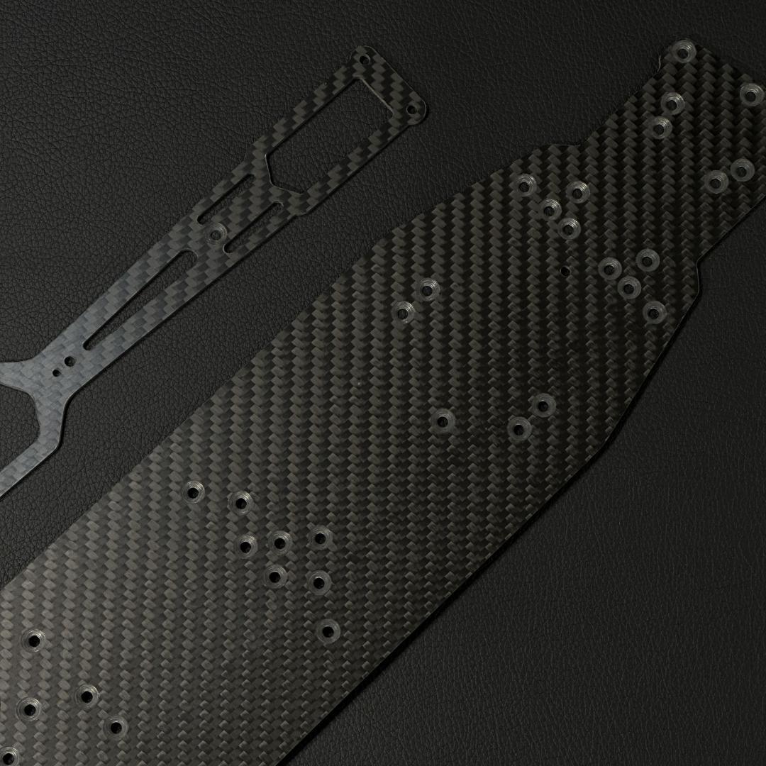 特注品 ヨコモ RD2.0 カーボンシャーシ 2.0mm + アッパ m1515