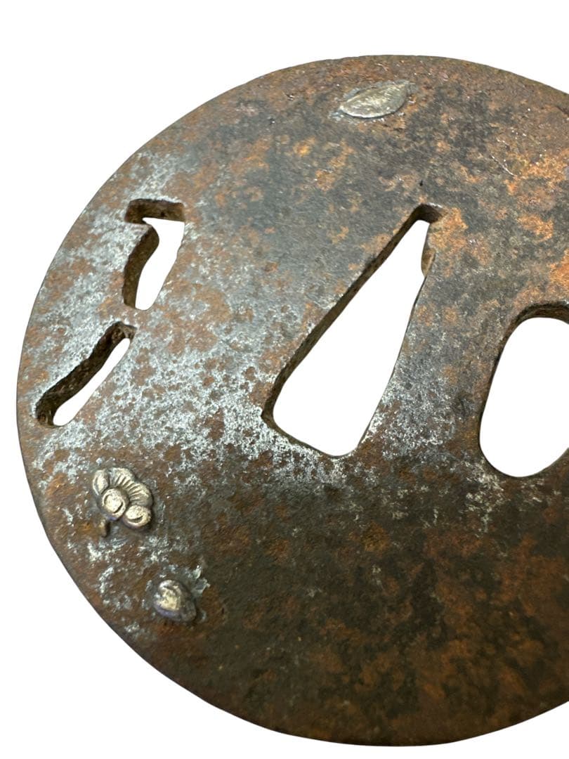 刀の鍔 武具 日本刀 刀装具　3つセット